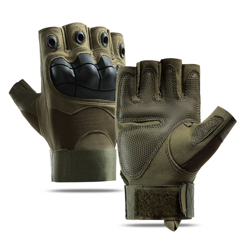 Tactical half-finger gloves men&