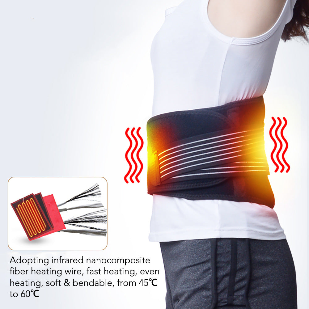 Heating Lumbar Massage Belt