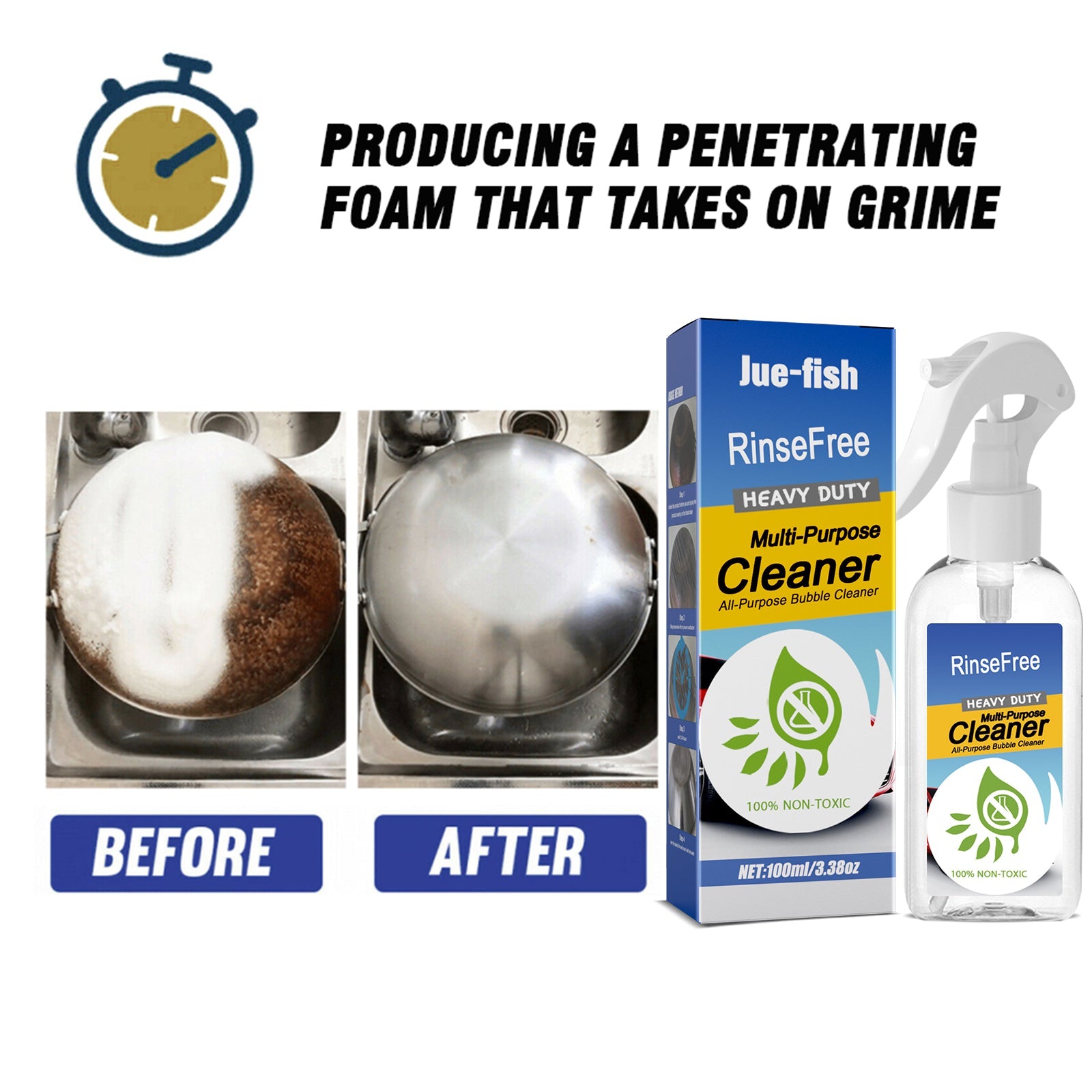 Cooktop Multi-Purpose Oil Cleaner
