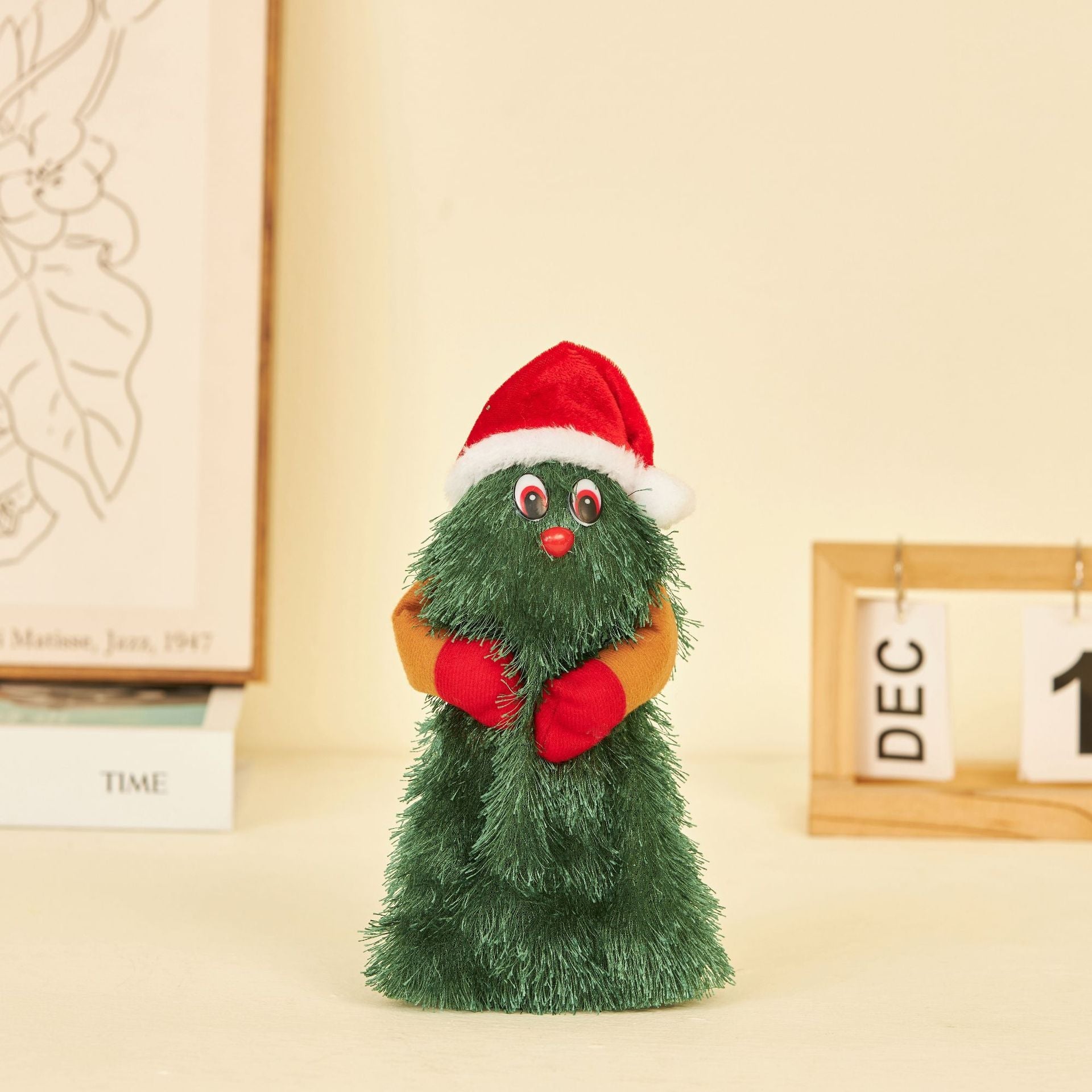 Dancing Christmas Tree Swinging and Rotating Music Electric Children&
