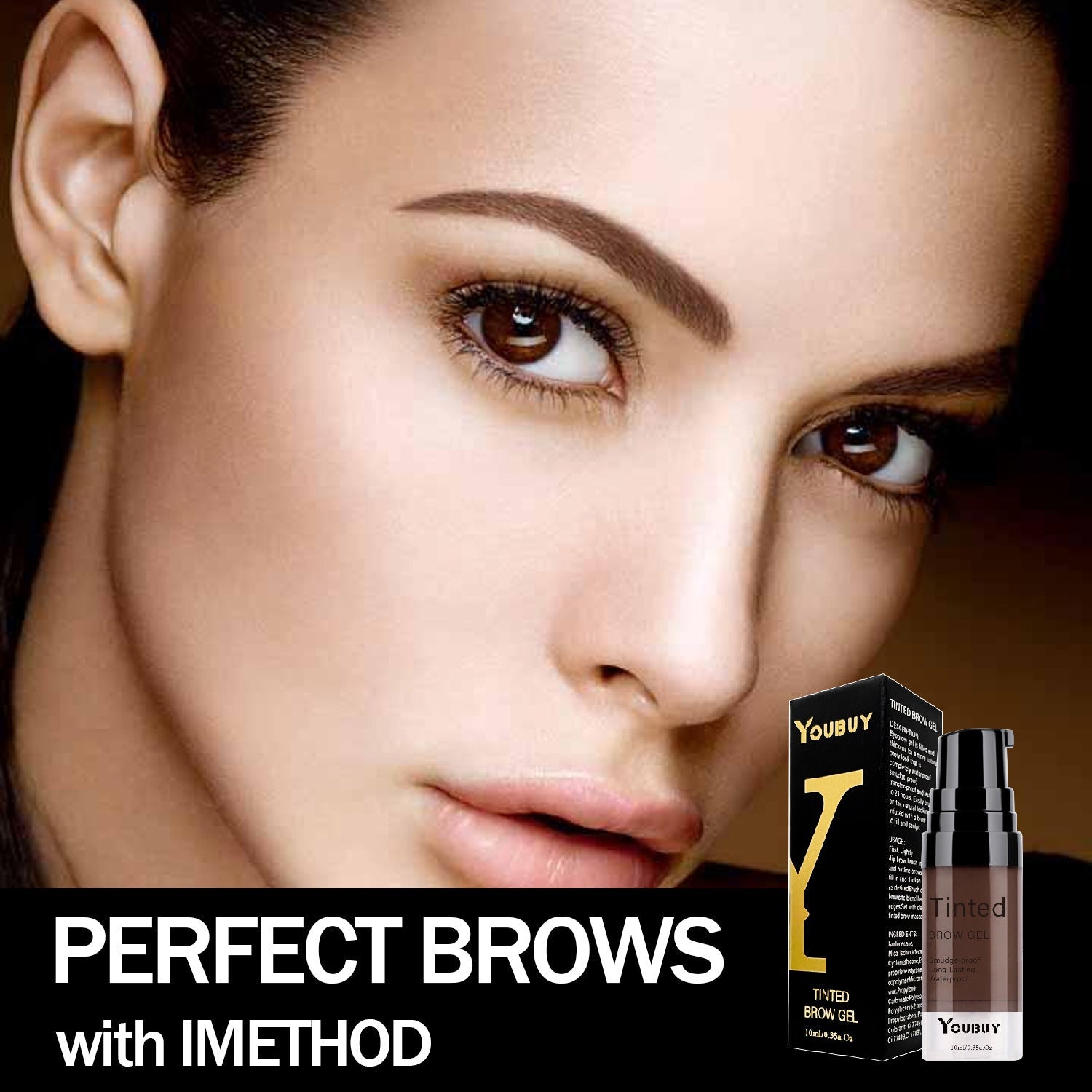 Eyebrow ointment dye waterproof quick drying natural eyebrow long-lasting travel portable set liquid eyebrow pencil 
