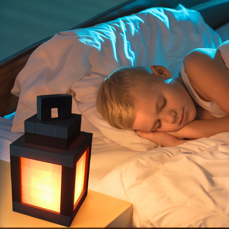 Pixel wall night light, USB hanging torch, bedroom/gaming/kids&