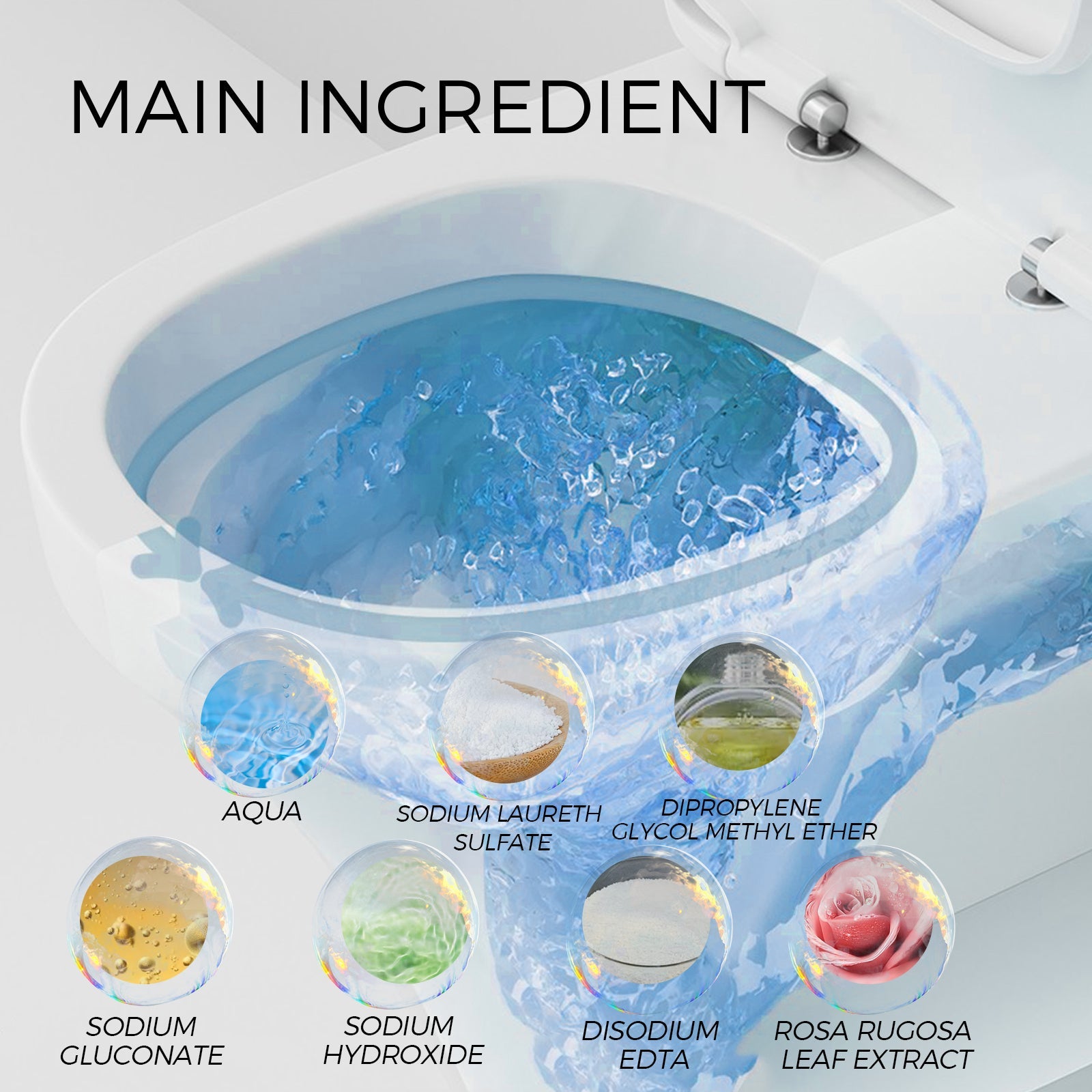 Toilet Descaling Fragrant Cleaner