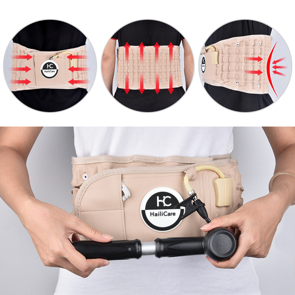HailiCare Inflatable Belt Waist Retractor Home Waist Support Fixed Belt Health Supplies
