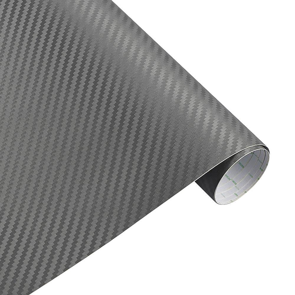 127*20CM 3D Auto Carbon Fiber Vinyl Film Carbon Car Stickers Decal Car Styling