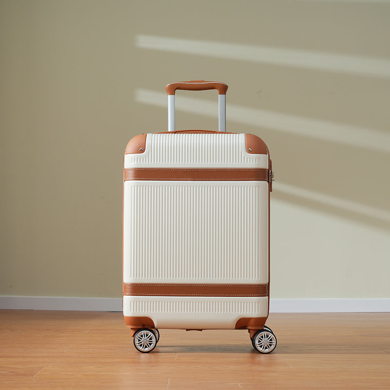 Hardshell Luggage Sets 3 Piece double spinner 8 wheels Suitcase with TSA Lock Lightweight 20&