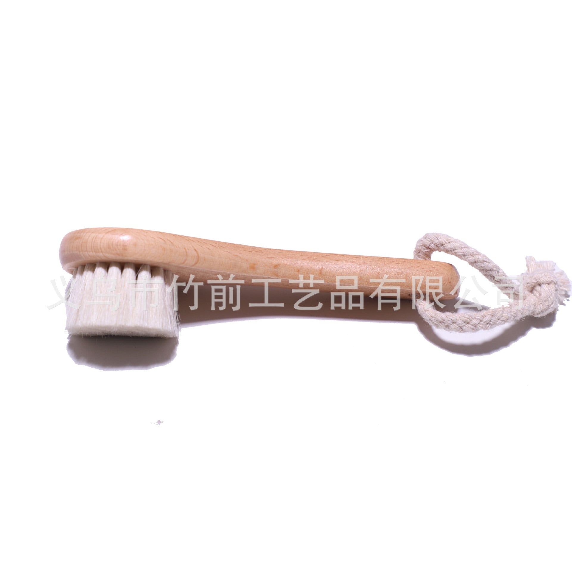 Baby hair comb round head beech wood baby bath brush children&