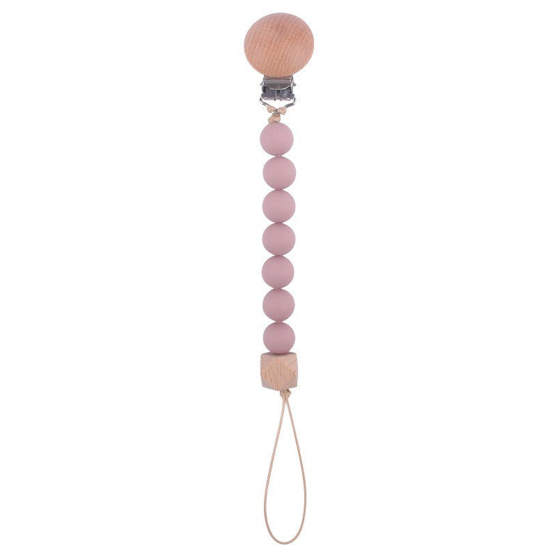 Beech Wood Pacifier Clip