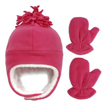 Hat Baby Boy Gloves Set Beanie Newborn Photography Accessories Children&