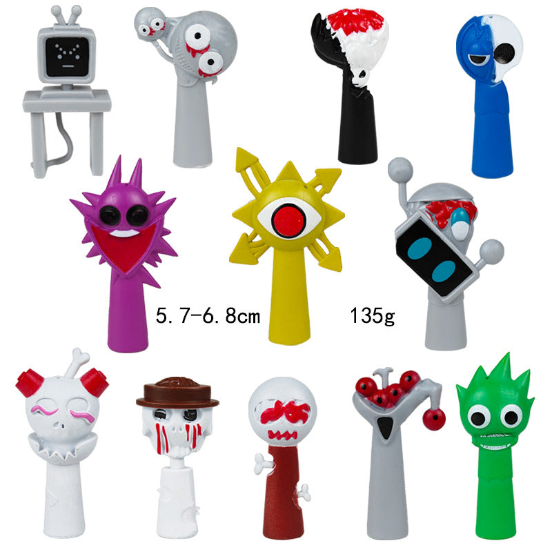 Rhythm Box Hand Office Boy Depler Simon Jevin Music Game Peripheral Model Ornament