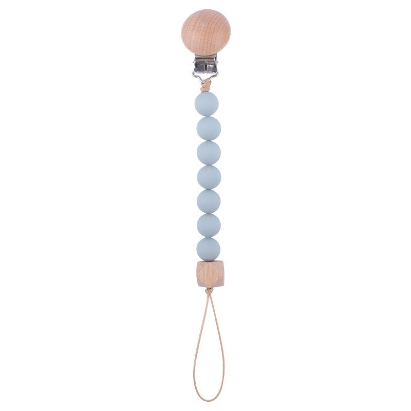 Beech Wood Pacifier Clip