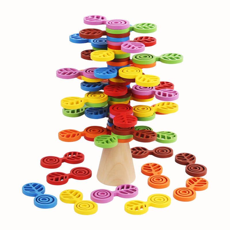 Stacking Tree Balance Building Blocks for Children&