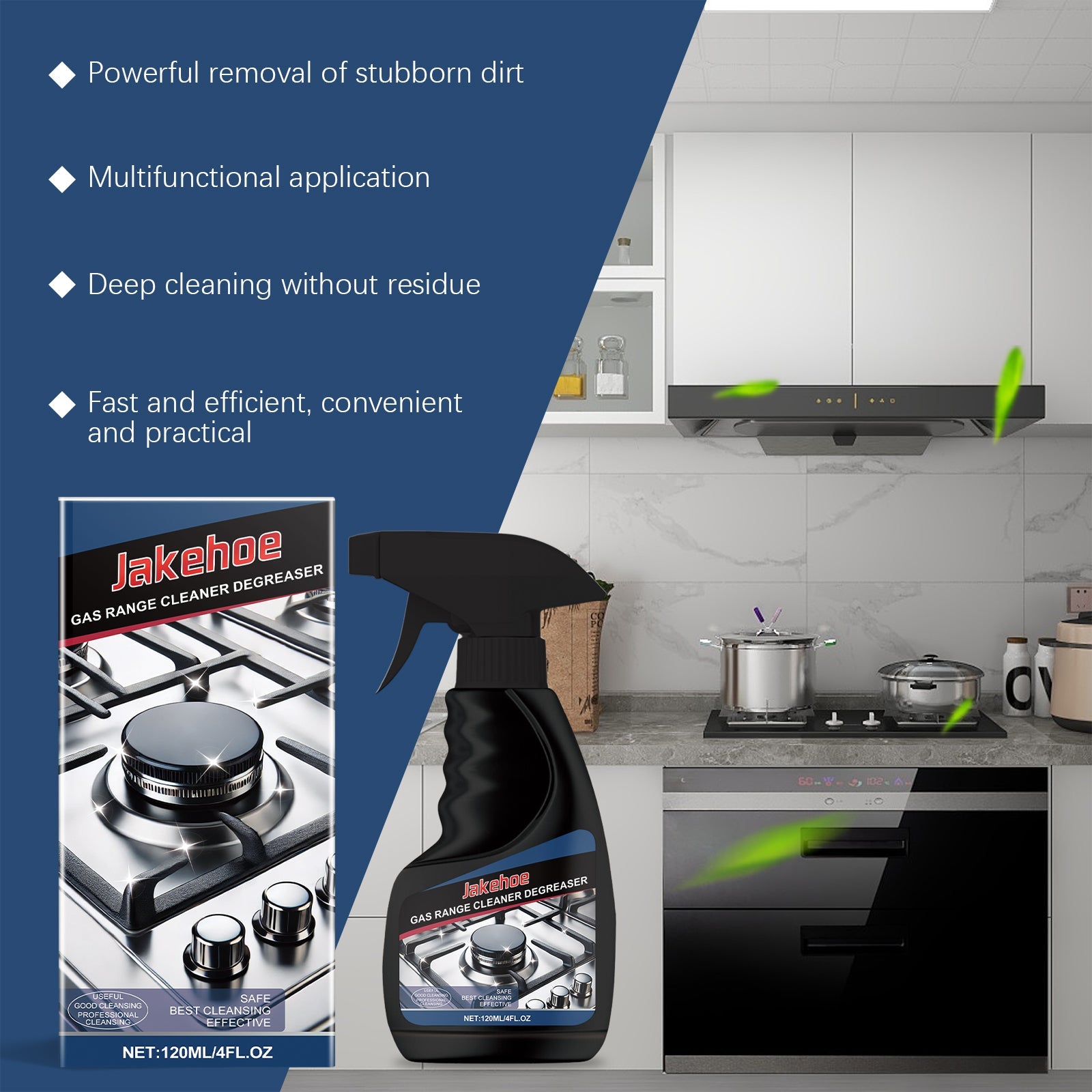 Gas Stove Oil Cleaner