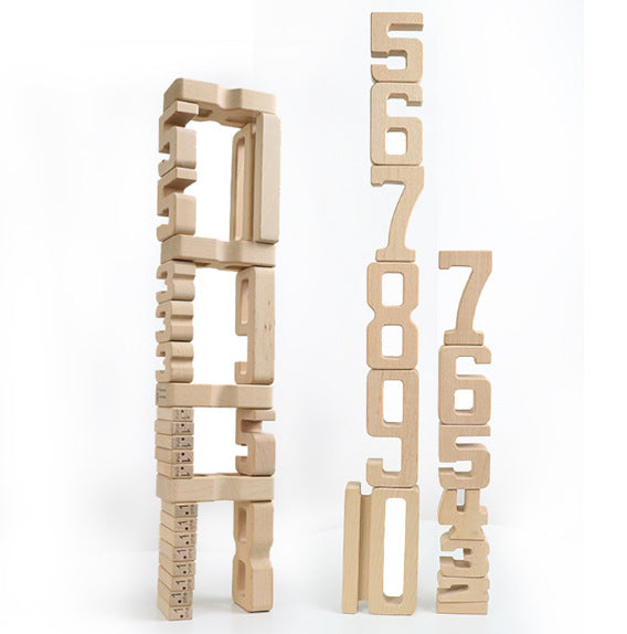 Montessori Early Education Digital Building Blocks Children&