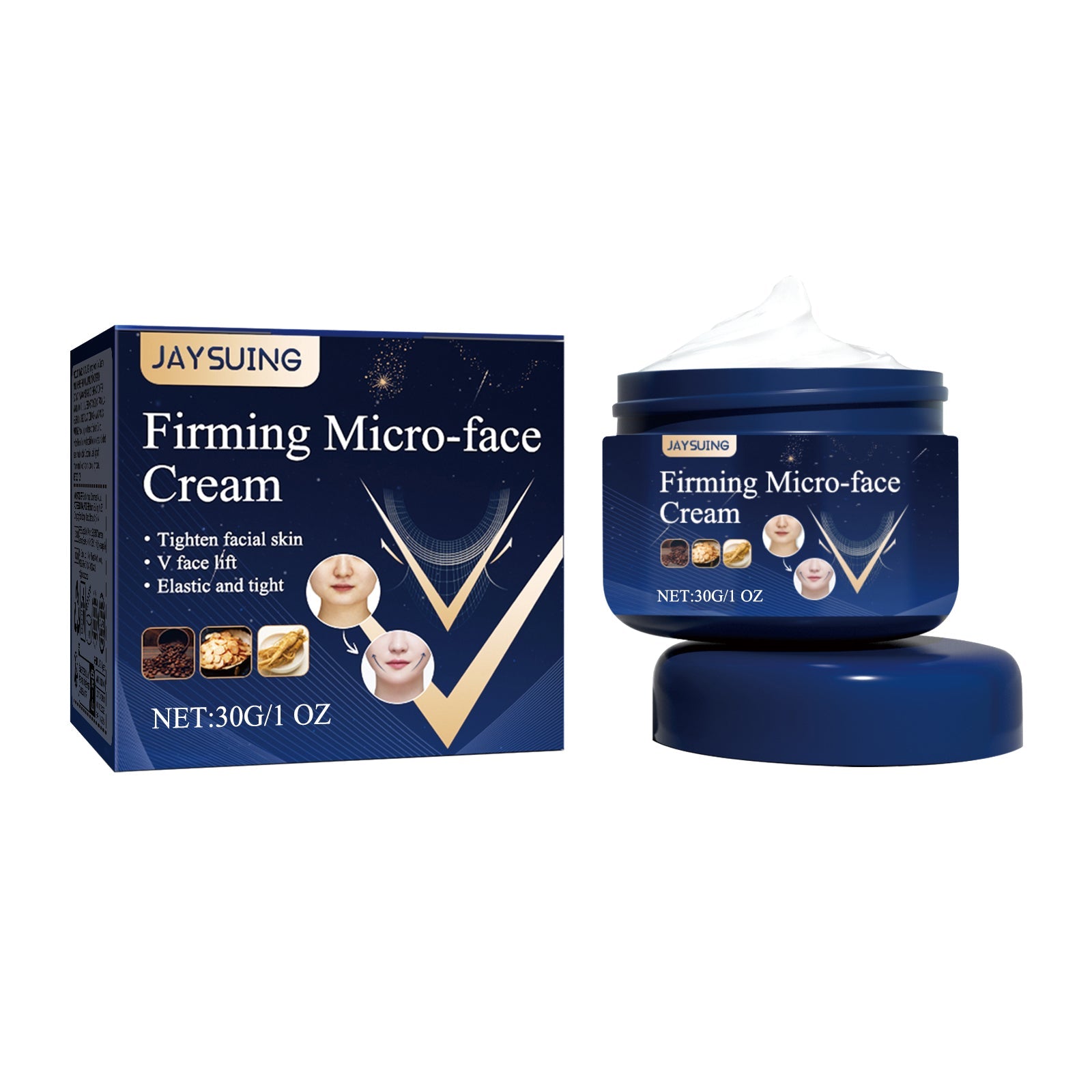 V Face Firming Cream Firming And Moisturizing Facial Contour Chin Facial Skin Massage Treatment Cream