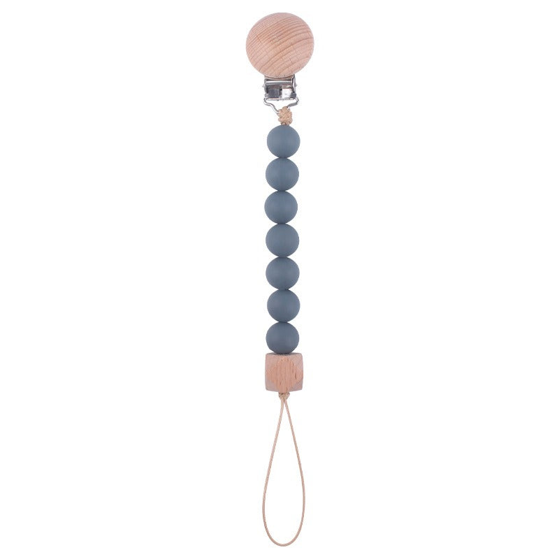 Beech Wood Pacifier Clip