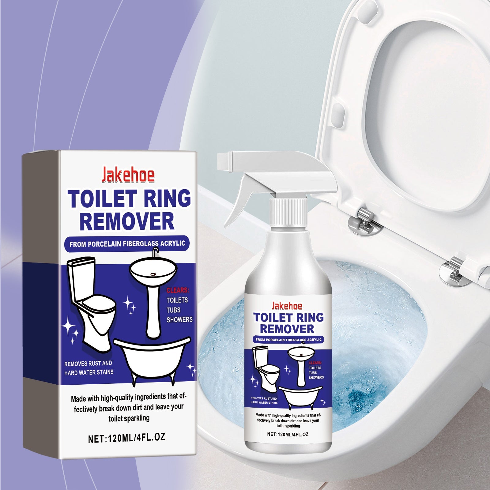Toilet Foam Odor & Stain Cleaner