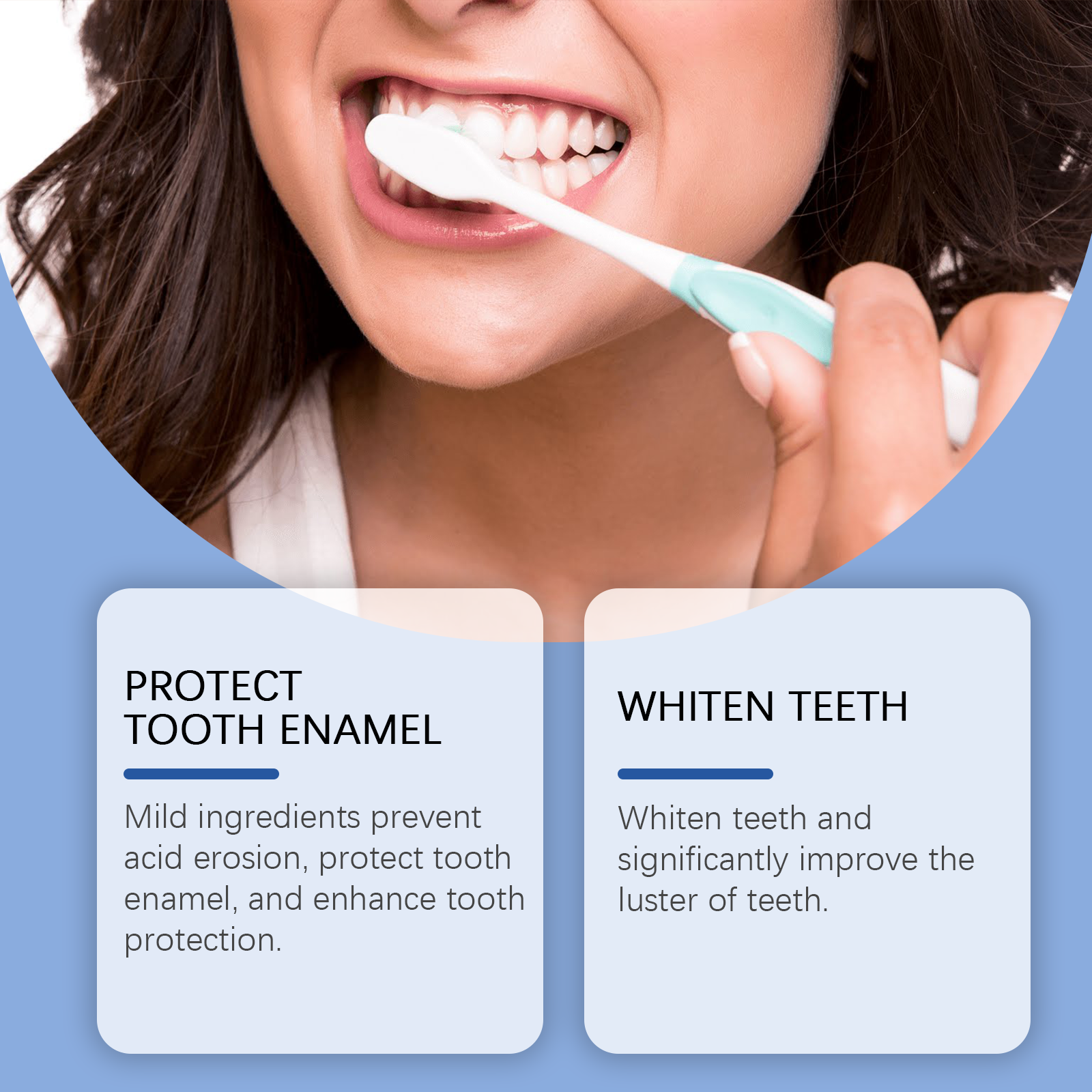 Oral Care Toothpaste, Brightening Clean Teeth Yellow Stains Odor Care For Gums Care Toothpaste