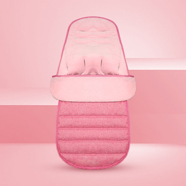 Winter Thick Sleeping Bags Warm Baby Sleepsack Envelope For Newborn Infant Windproof Stroller Cushion Footmuff Pram
