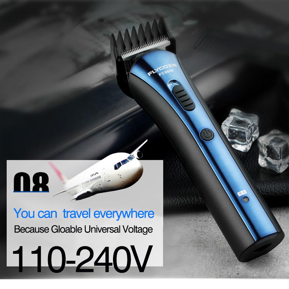 FLYCO Rechargeable Electric Hair Clipper Hair Trimmers Professional Cutting Haircut Tools FC5806