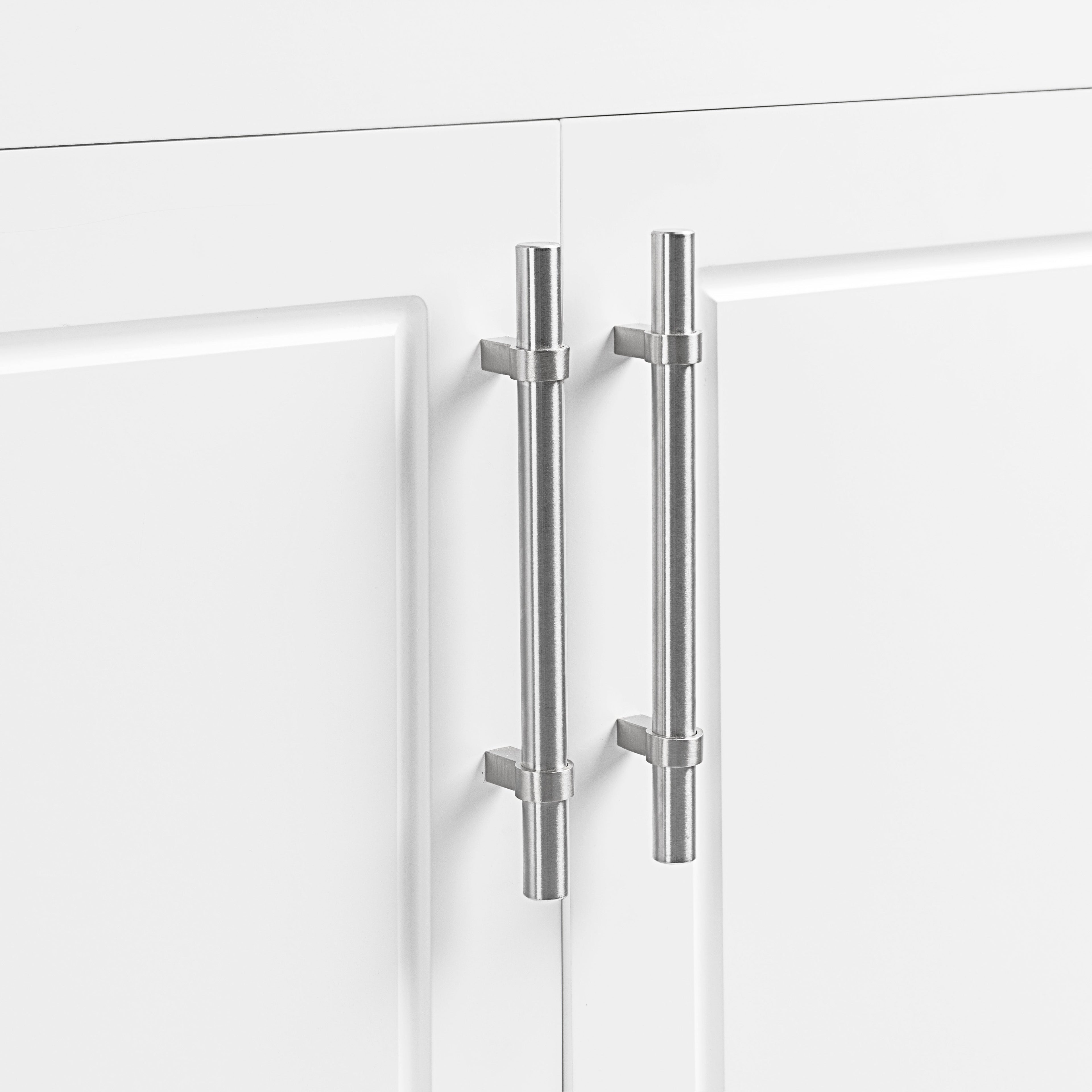 30" Bathroom Vanity with Sink Multi-functional Bathroom Cabinet with Doors and Drawers Solid Frame and MDF Board, White