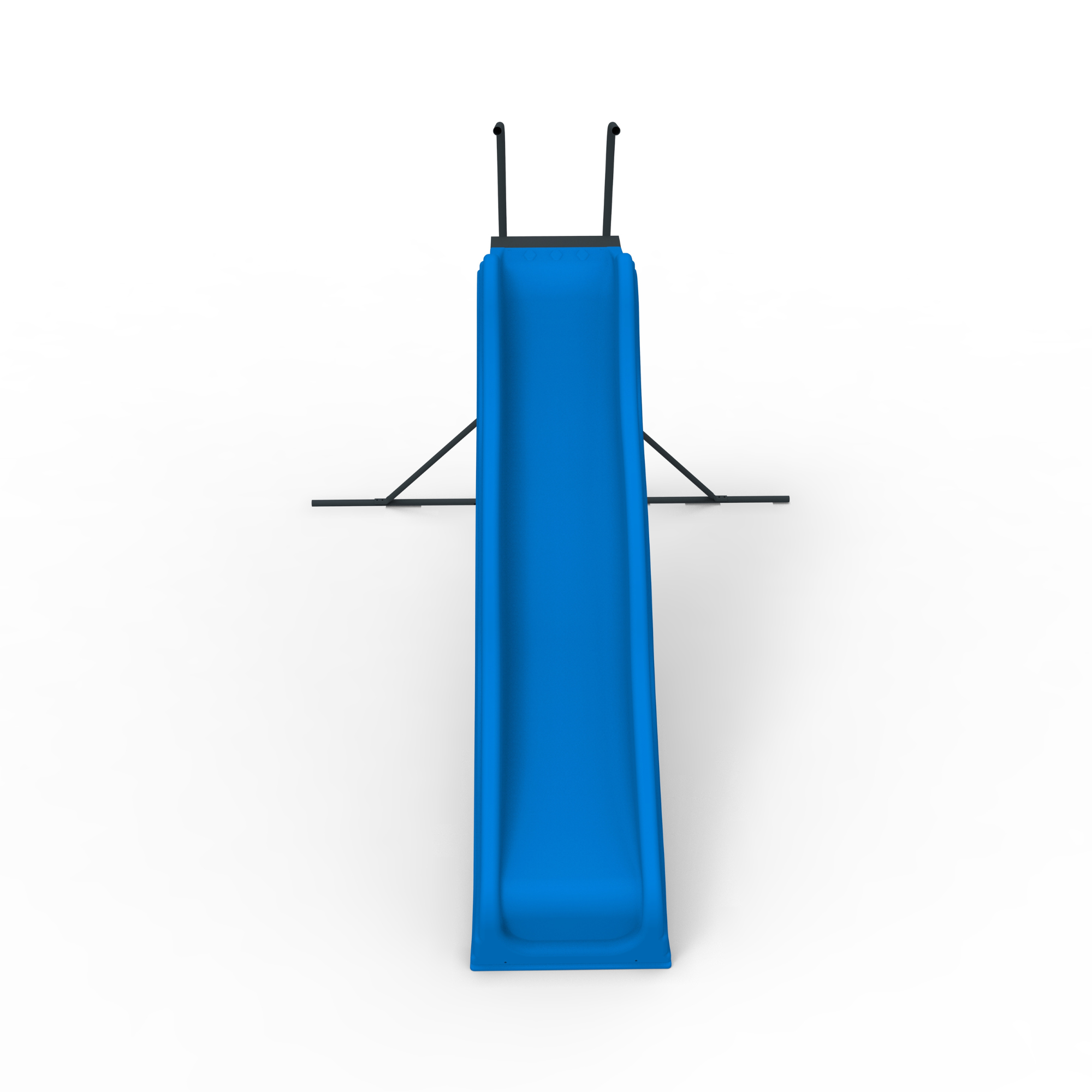 XSL003 2.2M kids plastic slide indoor Freestanding playground equipment children plastic slide kids indoor slide blue