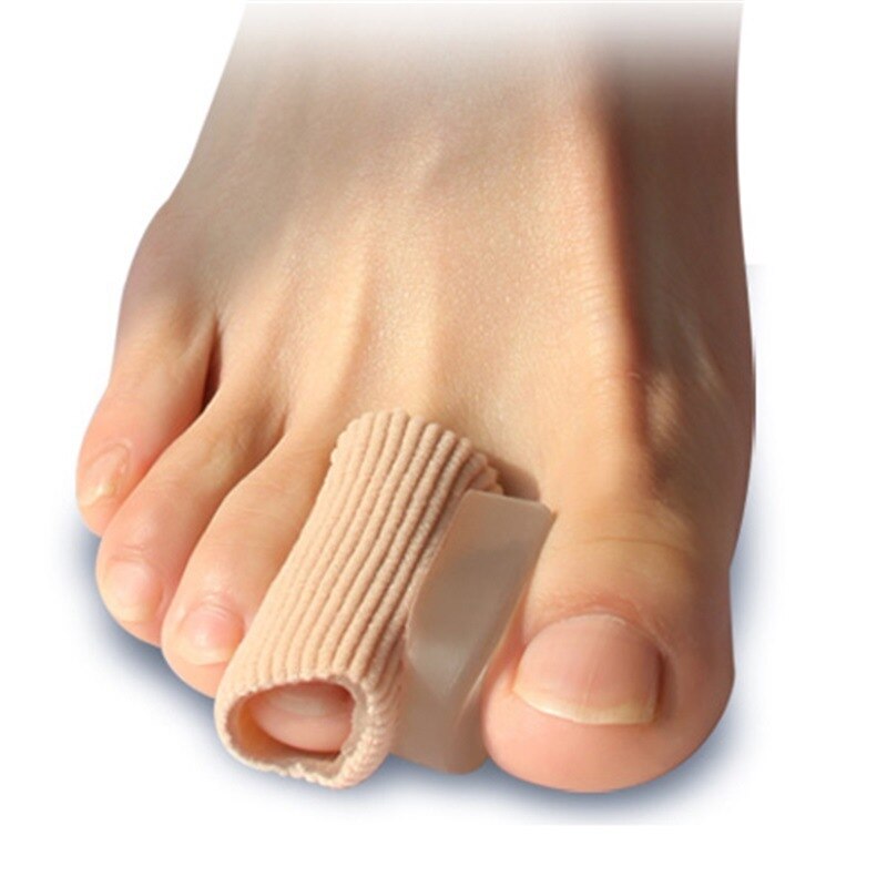 1 pair Toe Separator Corrector Hallux Valgus Straightener Orthodontic Toe Braces Silicone Toe Foot Cover Care Tool