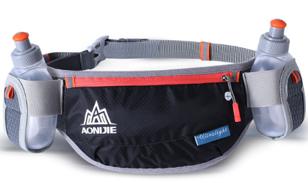 AONIJIE Running Waist Pack Lightweight Outdoor Sports Racing Hiking Gym Fitness Hydration Belt Water Bottle