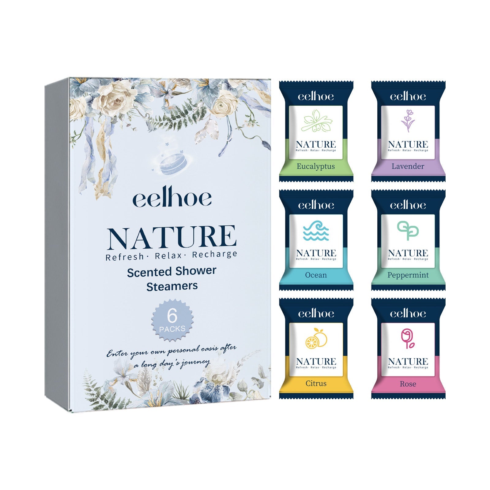 Shower Tablets Keep Fragrance Aromatherapy Shower Tablets Deep Cleansing Relaxing Spa Shower Tablets