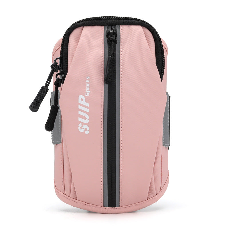 Outdoor fitness arm bag elastic men&