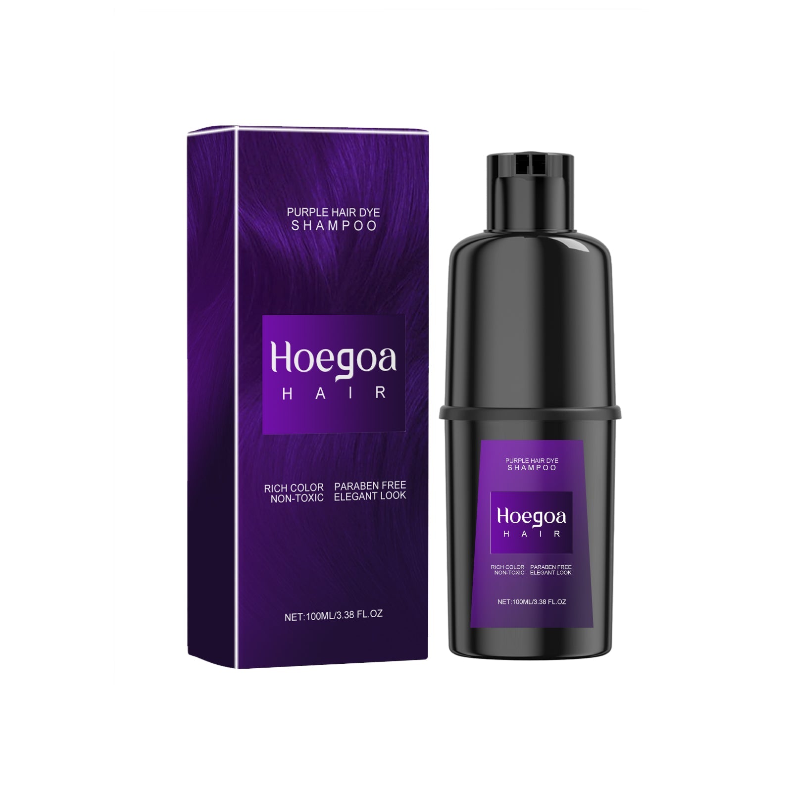 Hair Shampoo, Gentle, Non-Irritating And Non-Scalp Damage Diy Long-Lasting Easy Coloring Hair Shampoo