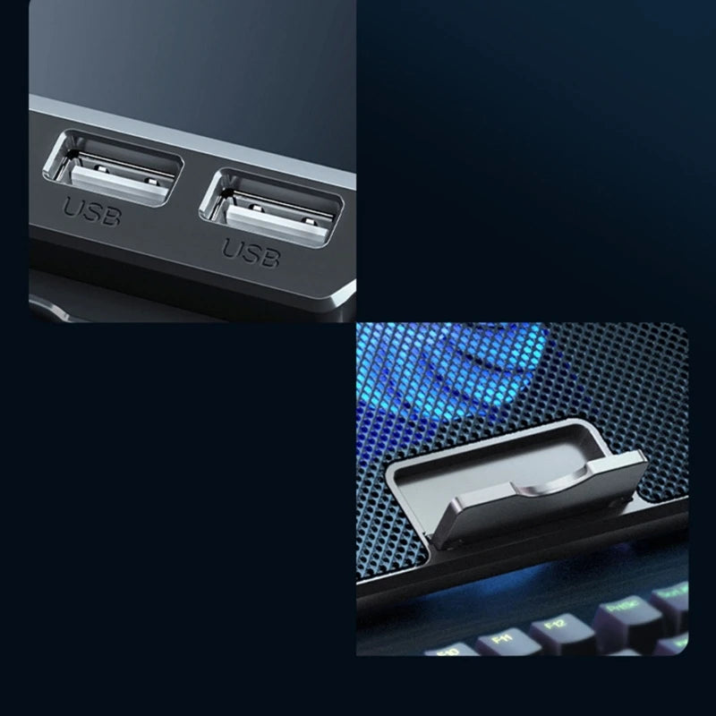 Laptop Cooling Pad 6-Fan