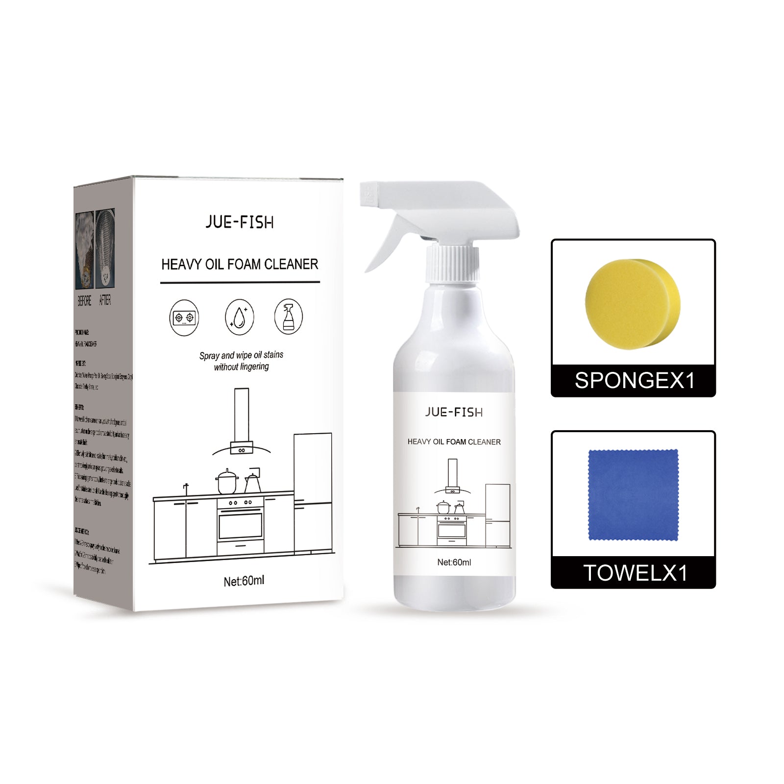 Range Hood Oil Cleaner