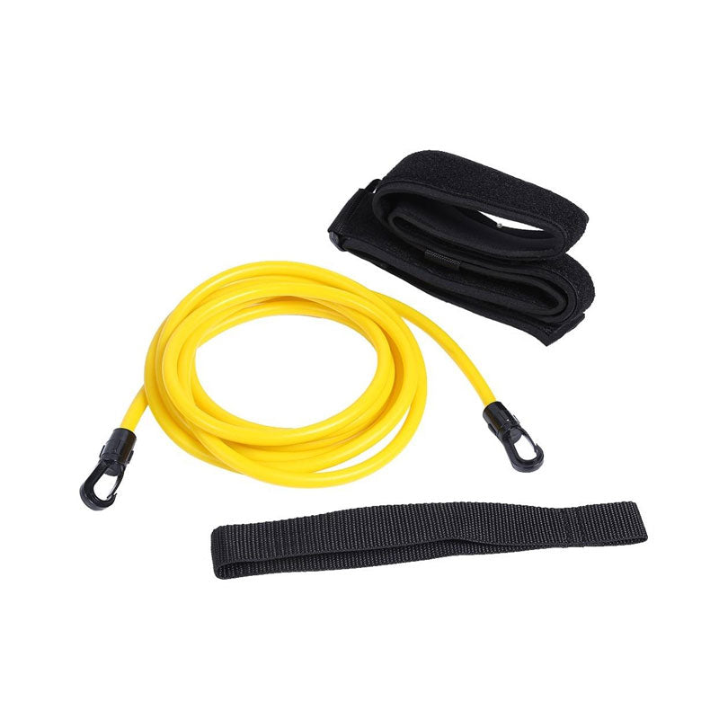 Adjustable Swim Training Resistance Elastic Belt Swimming Exerciser Safety Rope Latex Tubes Various Specifications Styles