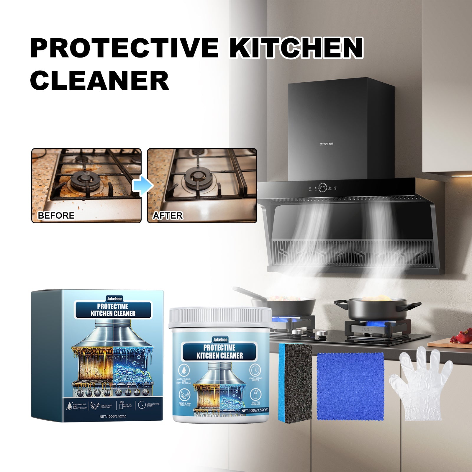 Kitchen Stove Hood Cleaner