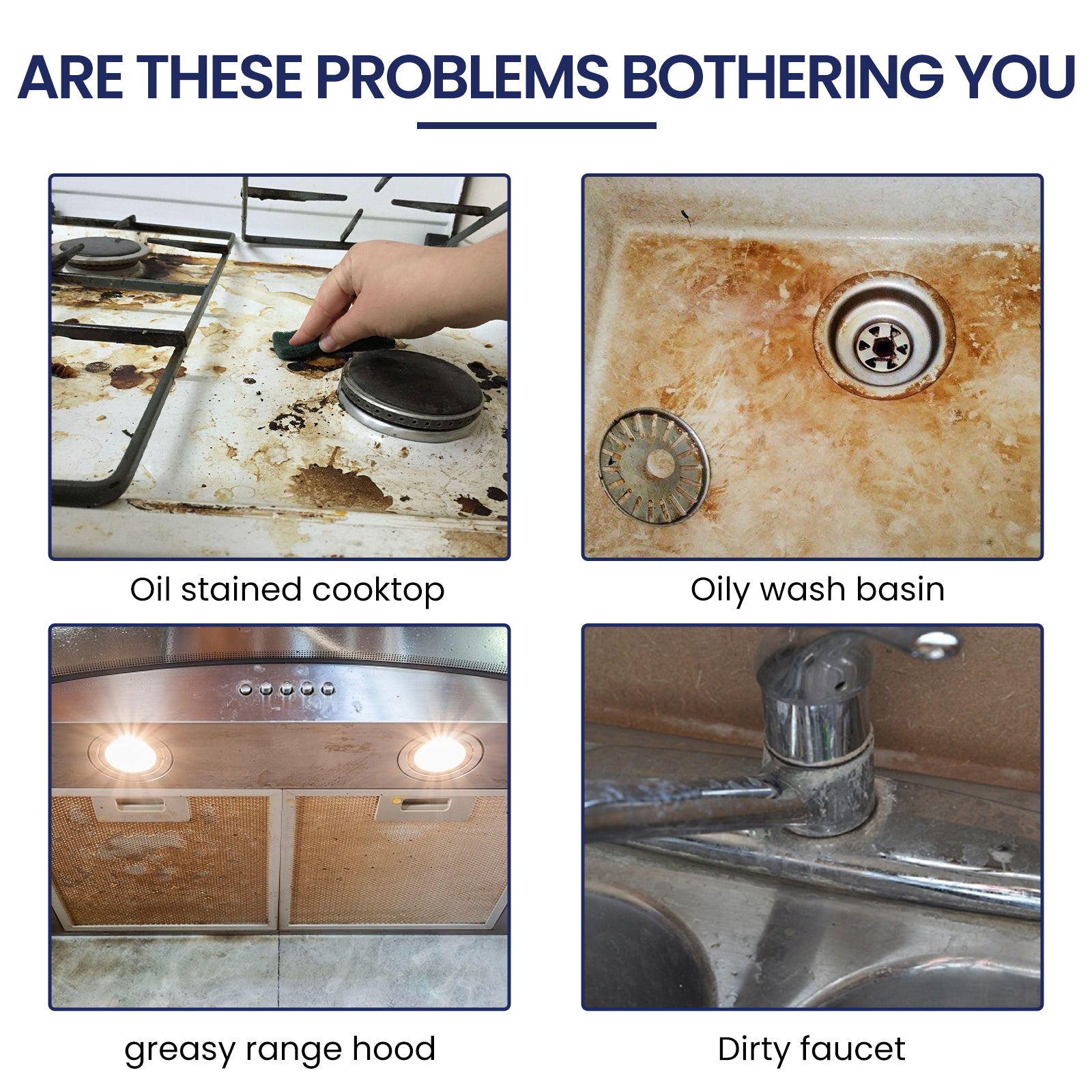 Range Hood Heavy Oil Cleaner