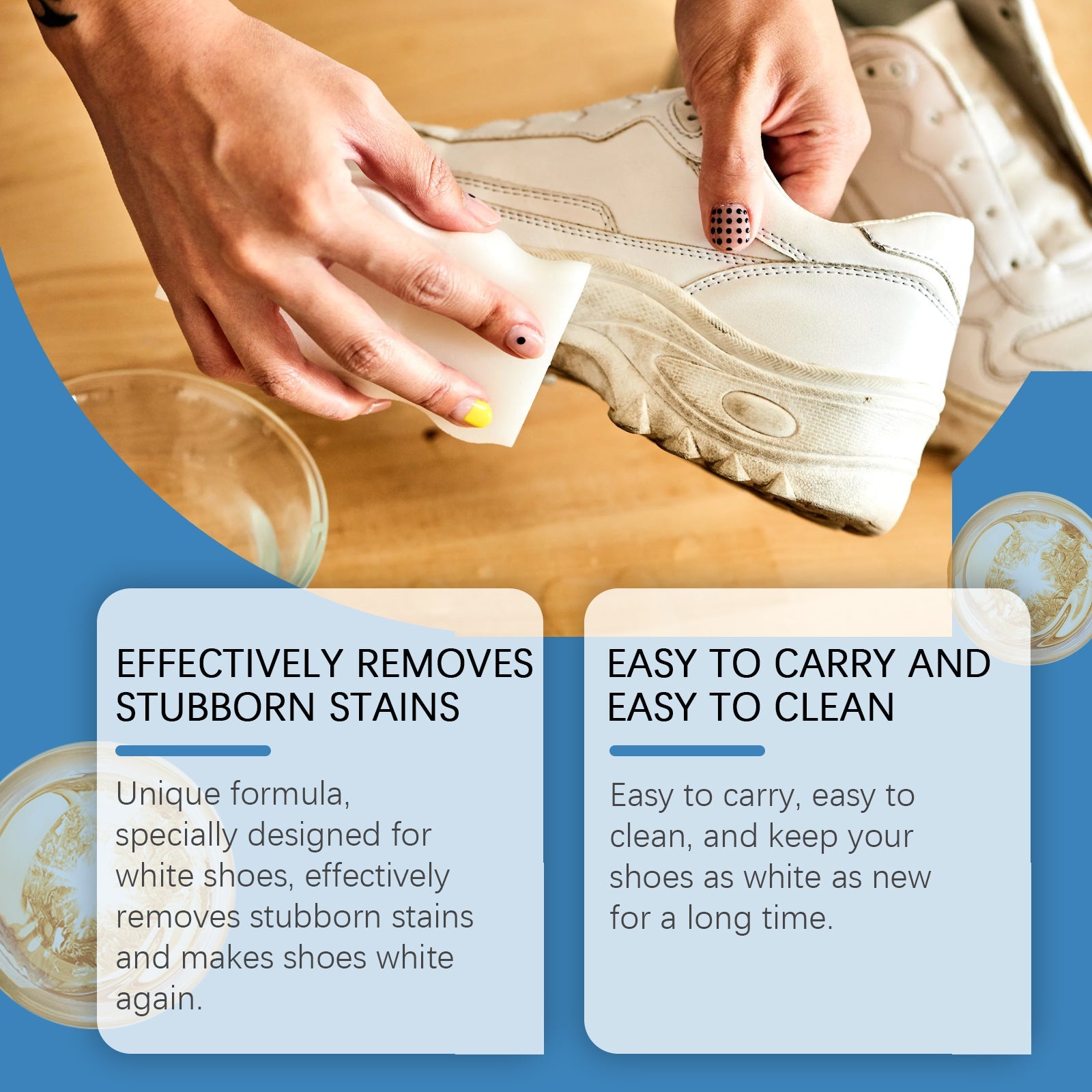 White Shoe Whitening Cleaner