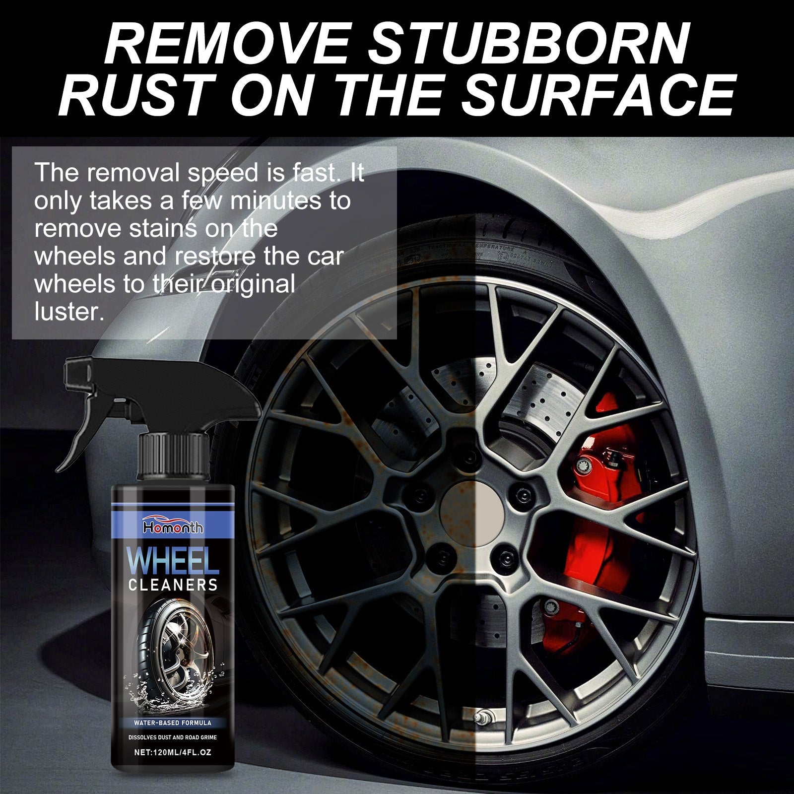 Tire Hub Rust Cleaner