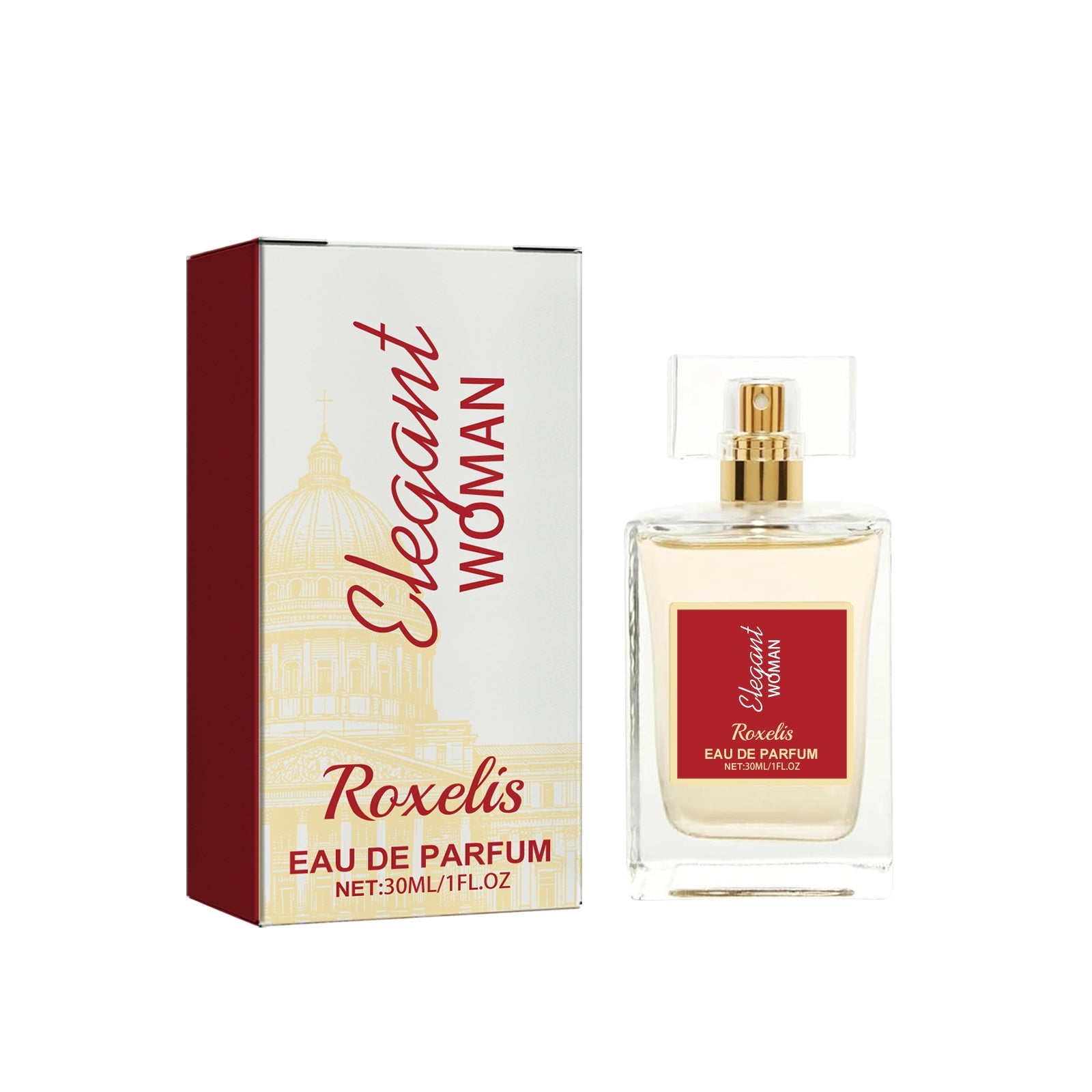 Elegant Woman Eau De Parfum, Natural Fresh Niche Light Elegant Flower Fruit Fragrance Wrist Behind Ear Lasting Fragrance Dating Atmosphere Perfume