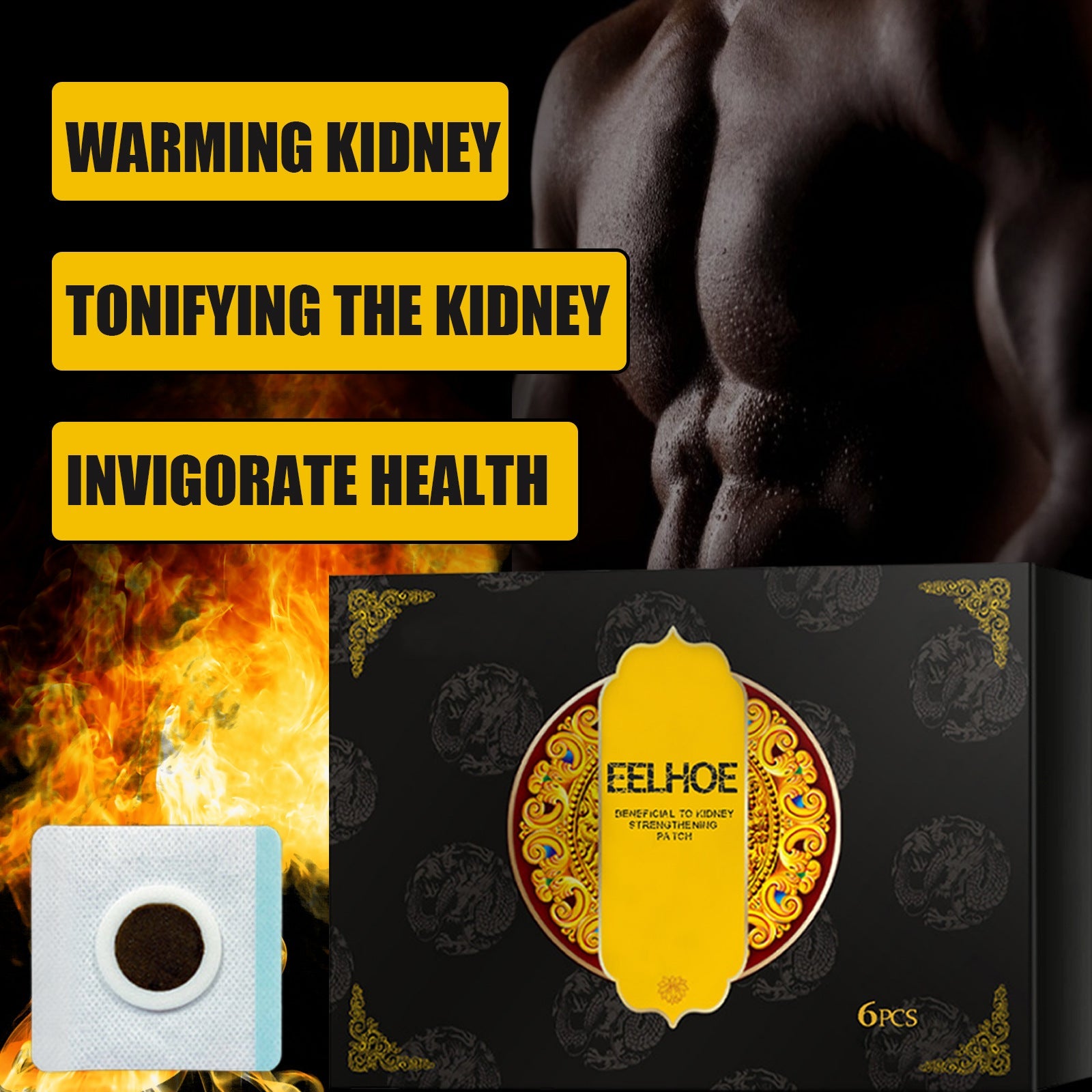 Strong Kidney Care Patch, Men&