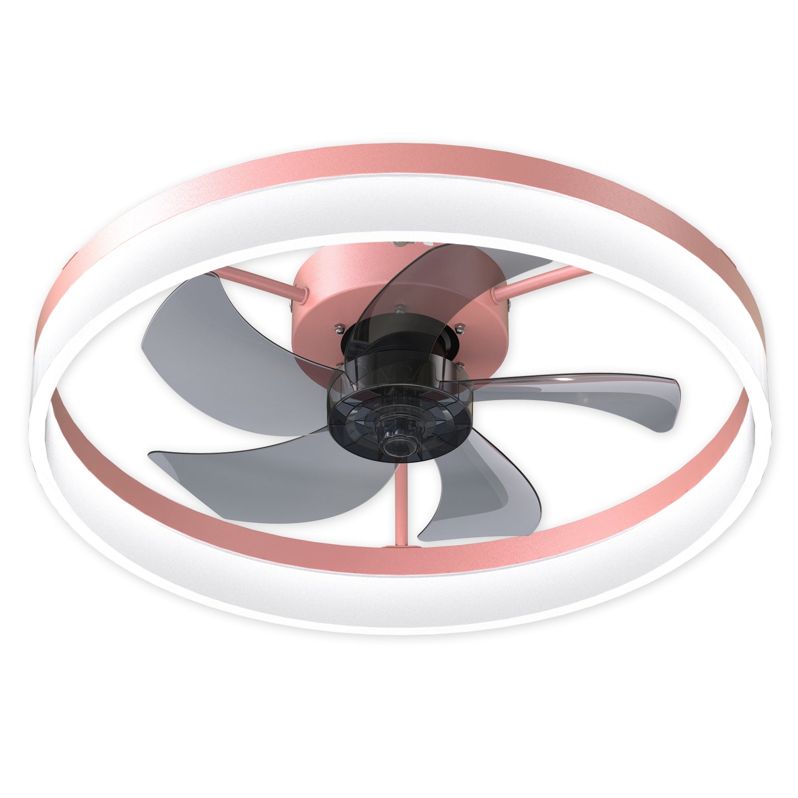Pink Dimmable LED Ceiling Fan