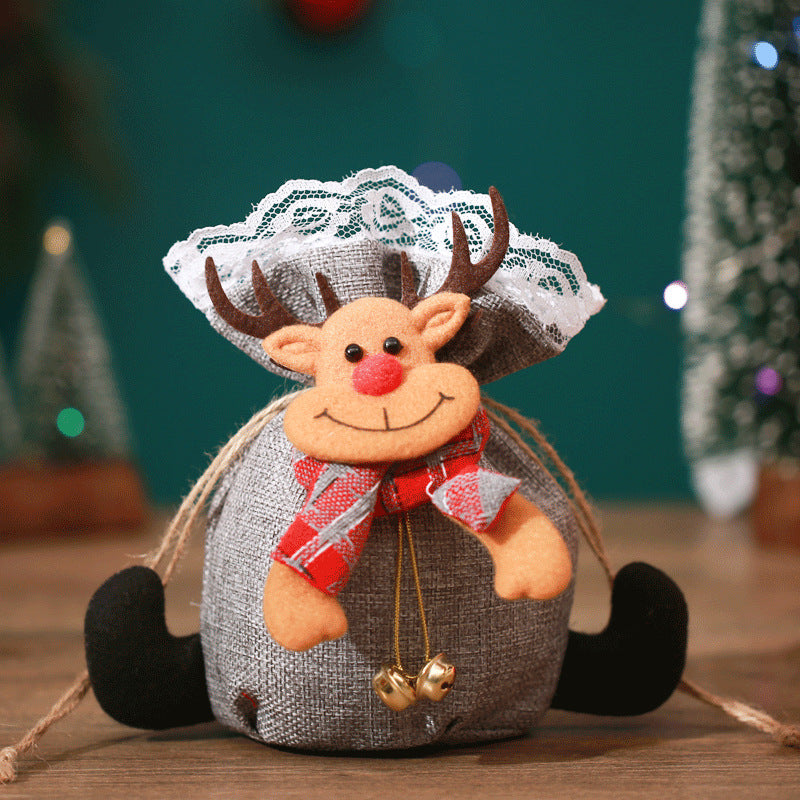 Christmas Apple Bag Christmas Eve Apple Gift Box Gift Bag Candy Bag Christmas Creative Gift Bag