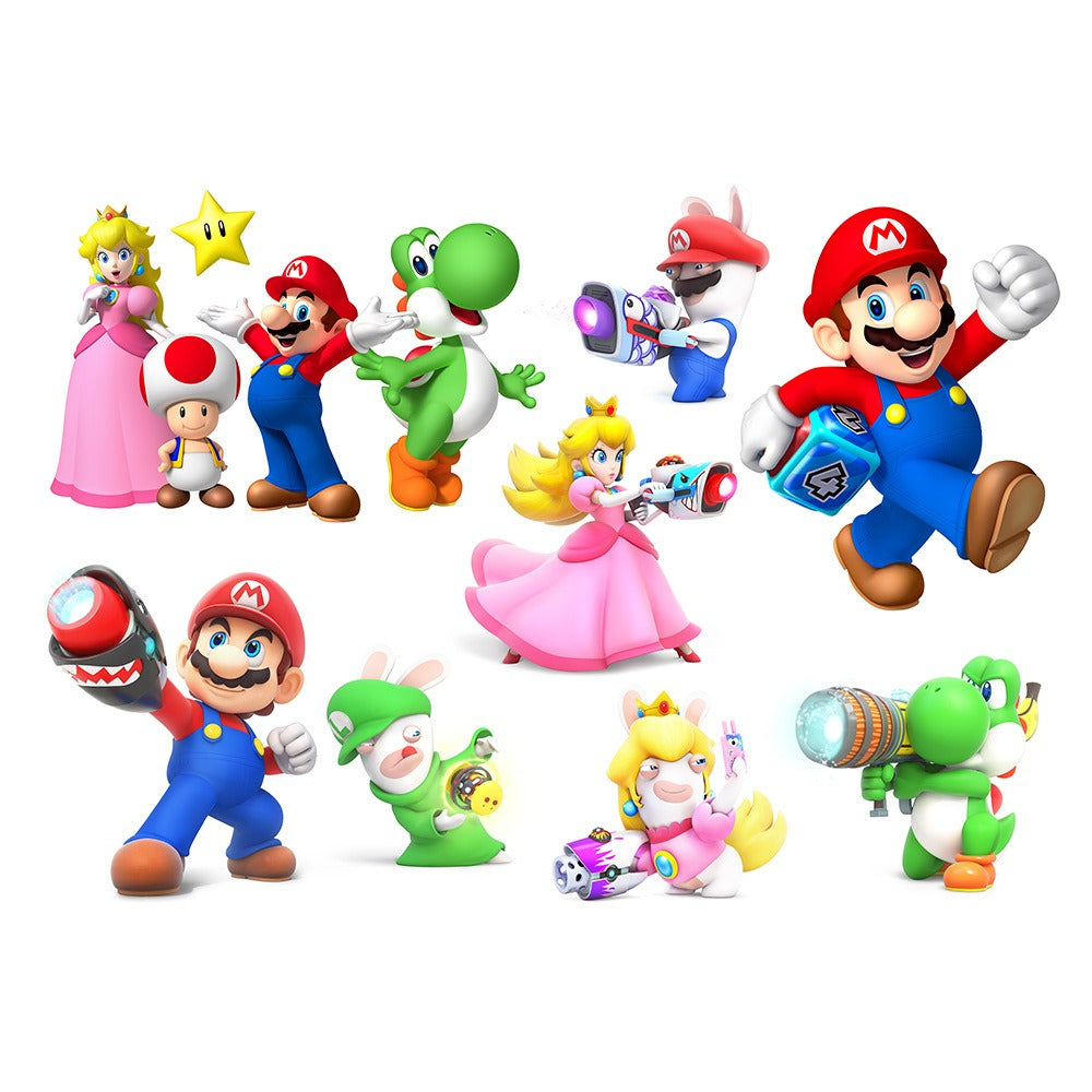 Mario stickers Super Mario stickers Children&