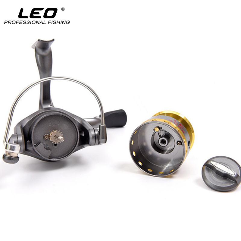 LEO Half Metal Fishing Spinning Reel 8BB 5.5:1 Speed Ratio l for Sea Lake River Fishing LE1000-7000