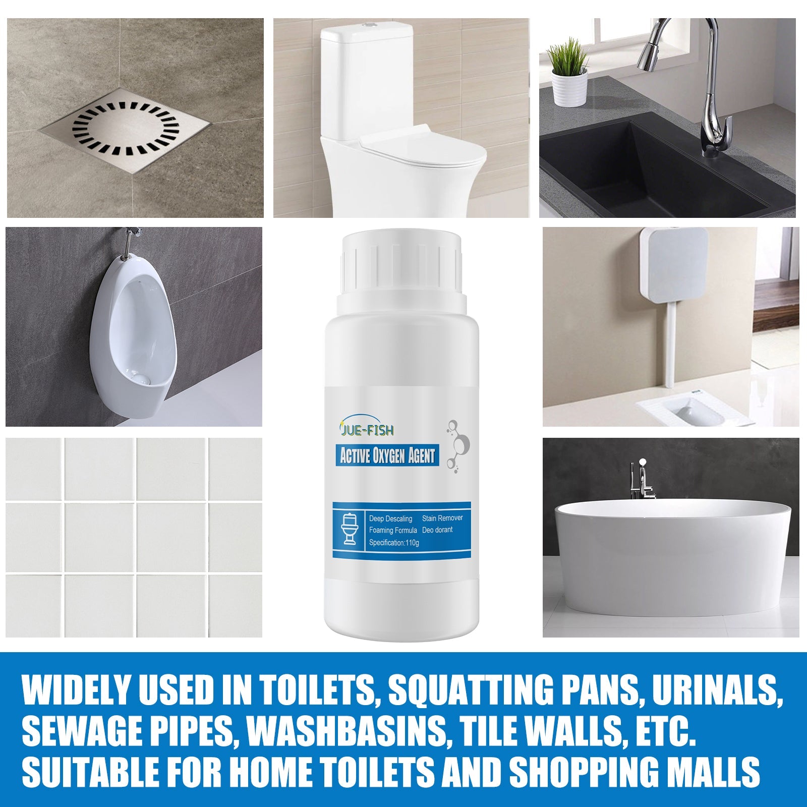 Toilet Reactive Oxygen Cleaner