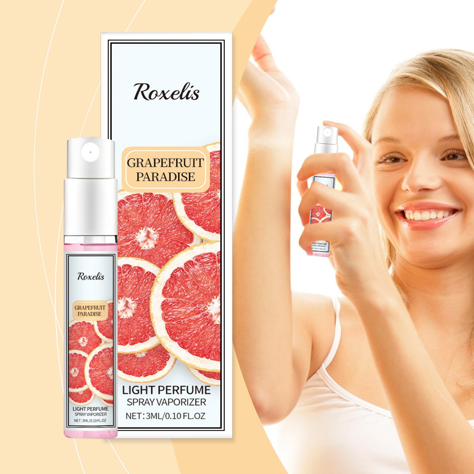 Grapefruit Perfume Spray Natural Fresh Lasting Fragrance Charm Atmosphere Light Fragrance Perfume Spray