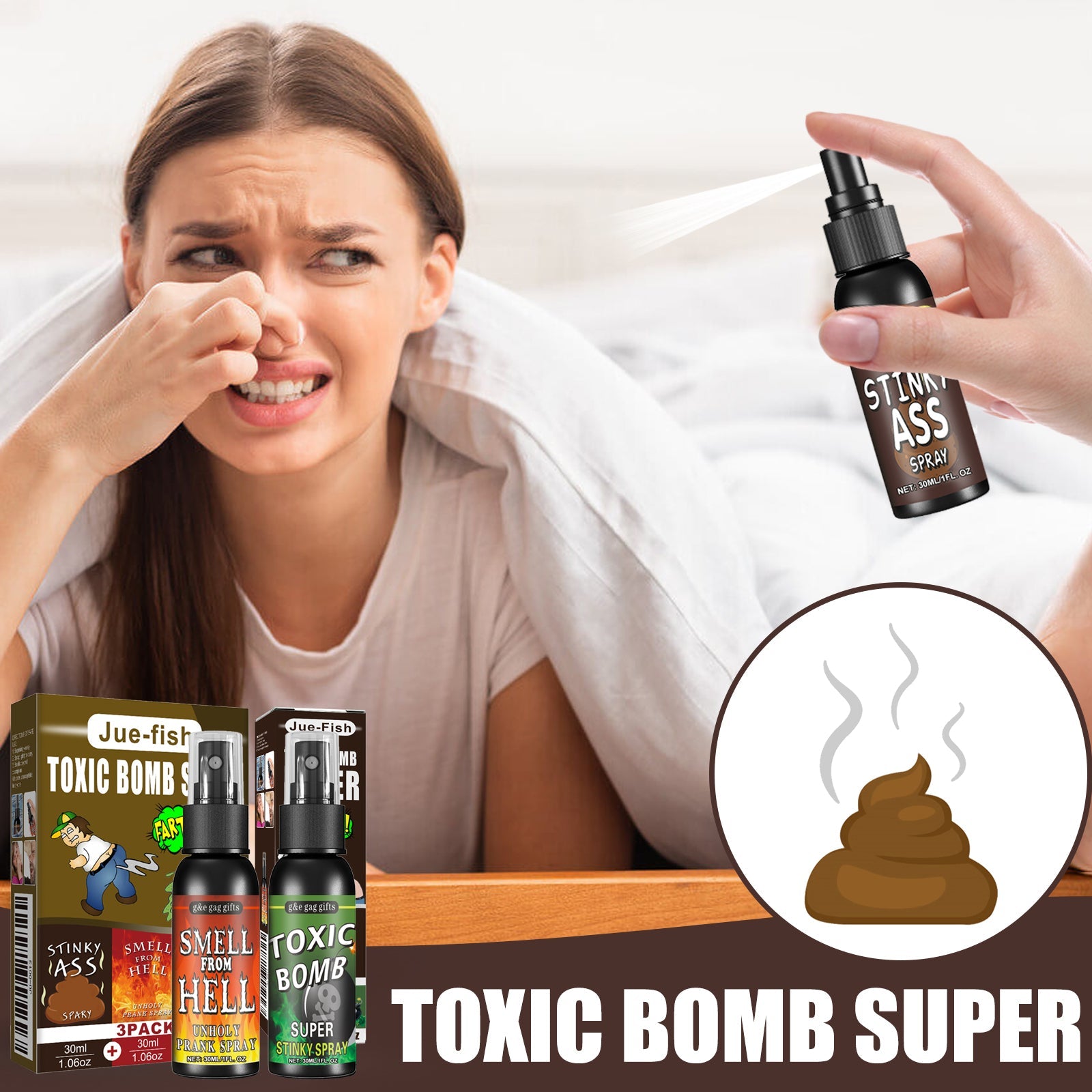 Fart Spray, April Fool&