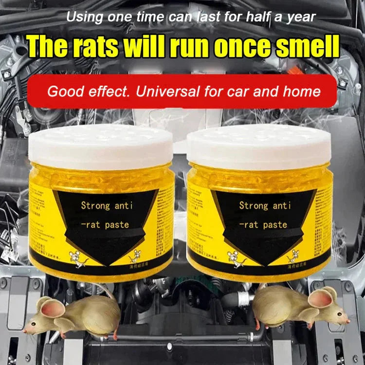 120g Rat Drive Gold Bead Magic Box Peppermint Mouse Repellent Cream Safety Mouse Repellent For Home Kitchen Bedroom Bathroom