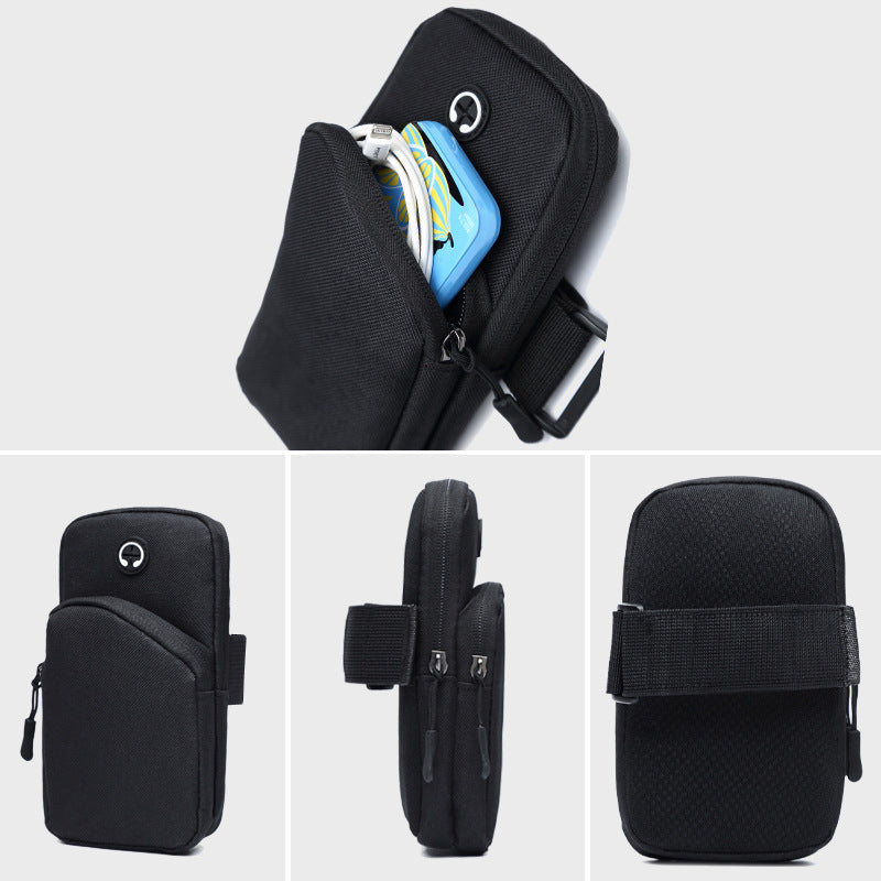 Sports outdoor mobile phone arm bag men&