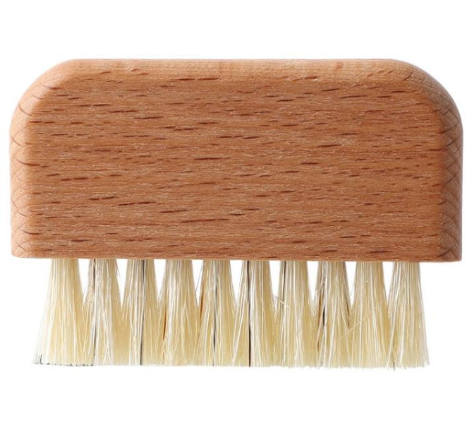 Baby hair comb round head beech wood baby bath brush children&